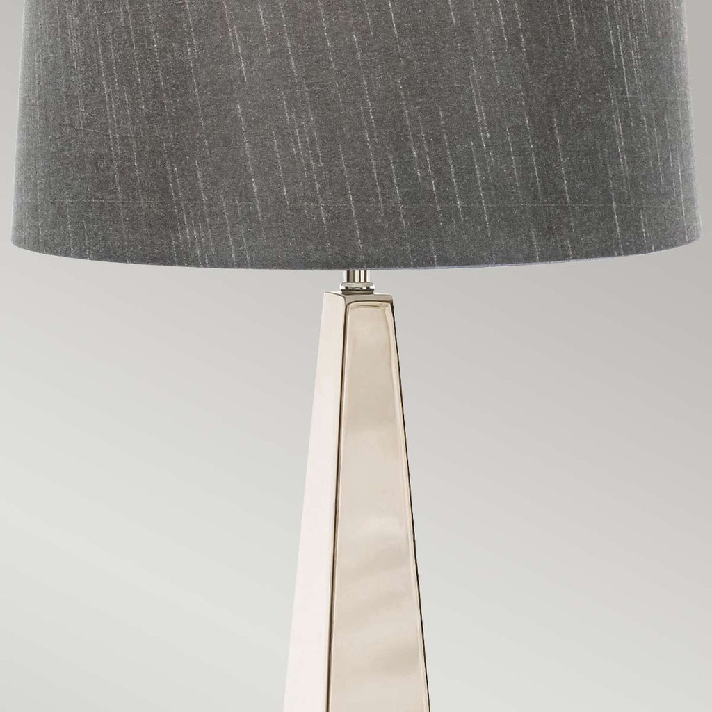 Elstead Ascent Table Lamp in Polished Nickel
