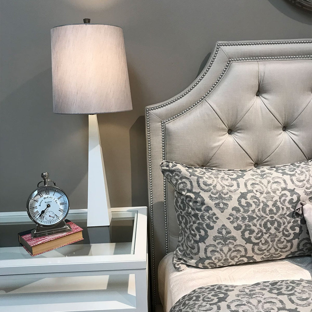 Elstead Ascent Table Lamp in Polished Nickel