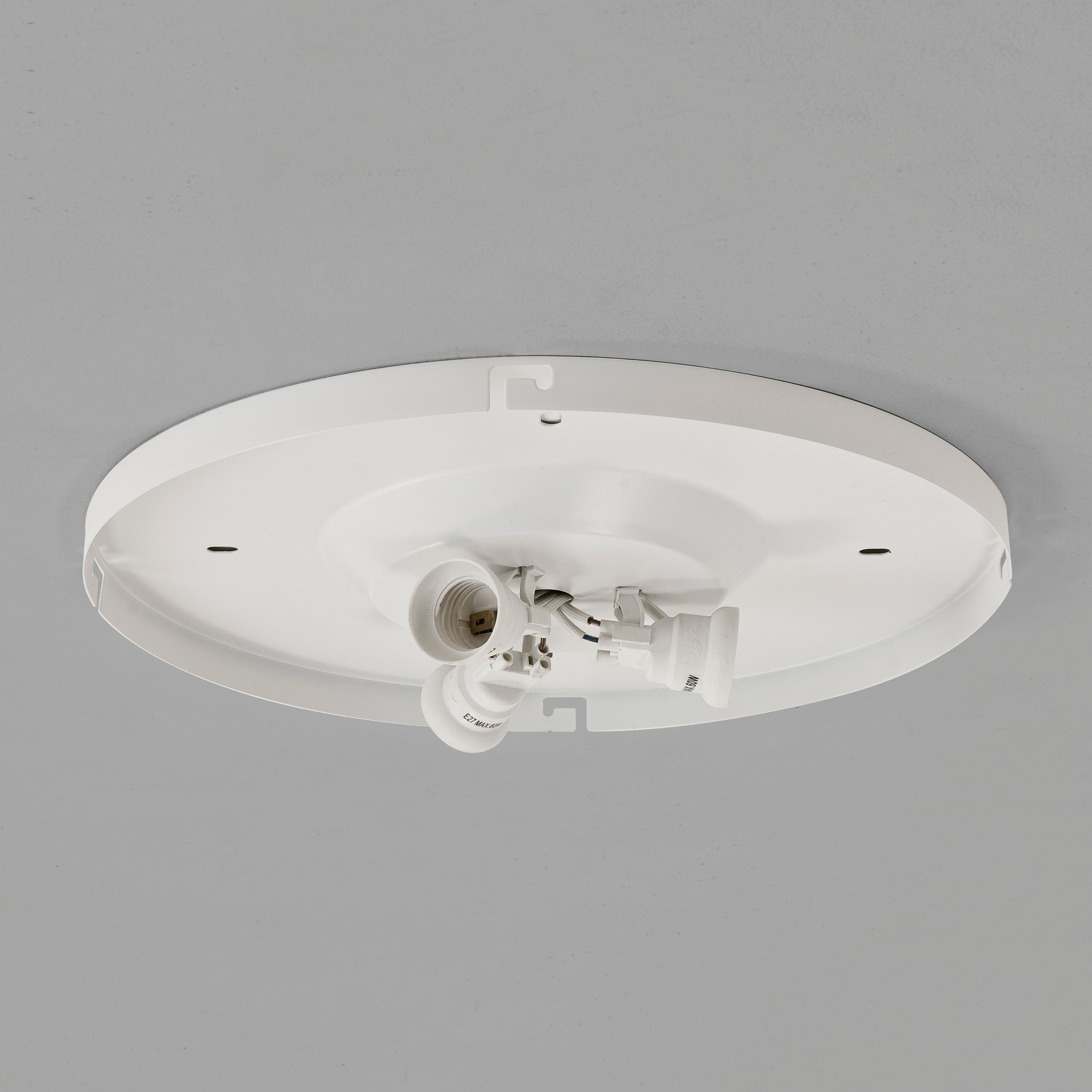 Astro 3-Way Plate Ceiling Light in Matt White