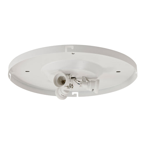 Astro 3-Way Plate Ceiling Light in Matt White