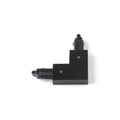 Astro 90° Corner Connector Left Track in Matt Black
