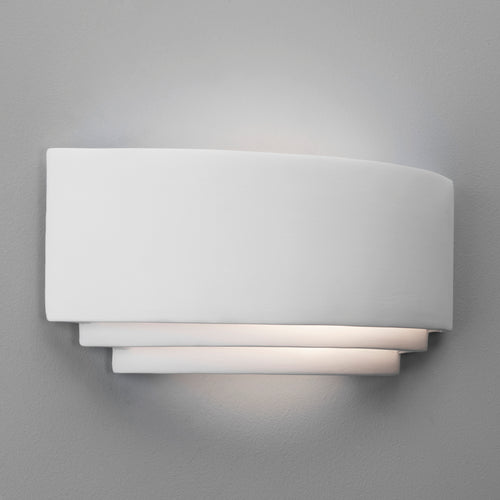 Astro Amalfi 315 1 Light Wall Light in Ceramic