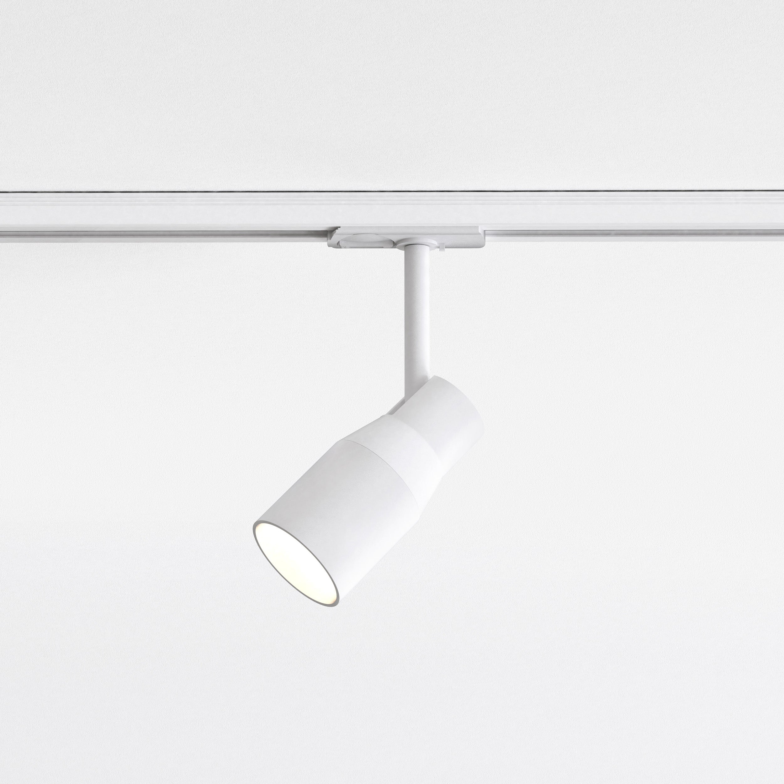 Astro Apollo 100 Track Light in Textured White