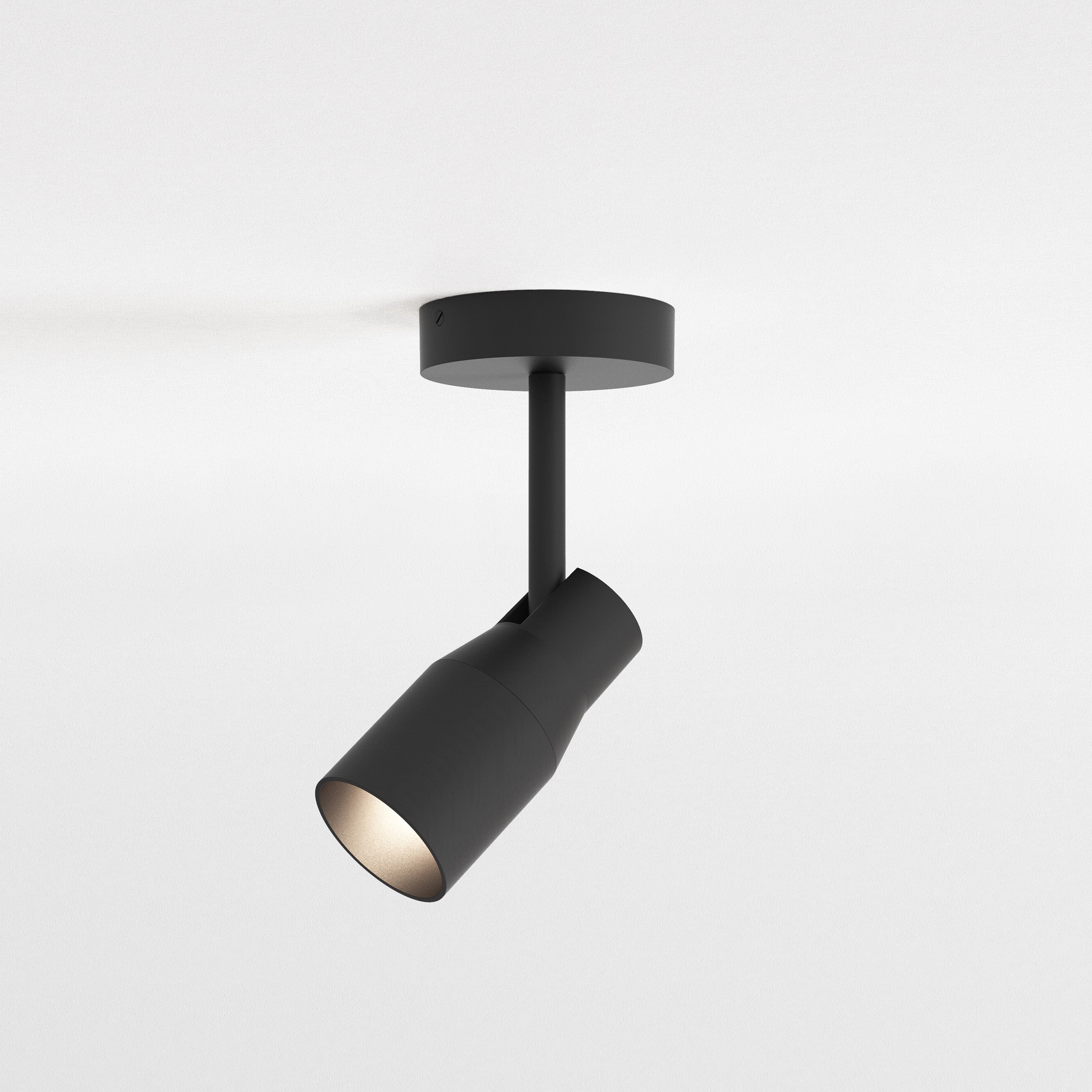 Astro Apollo Single Spotlight in Matt Black