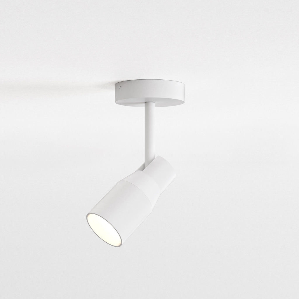 Astro Apollo Single Spotlight in Textured White