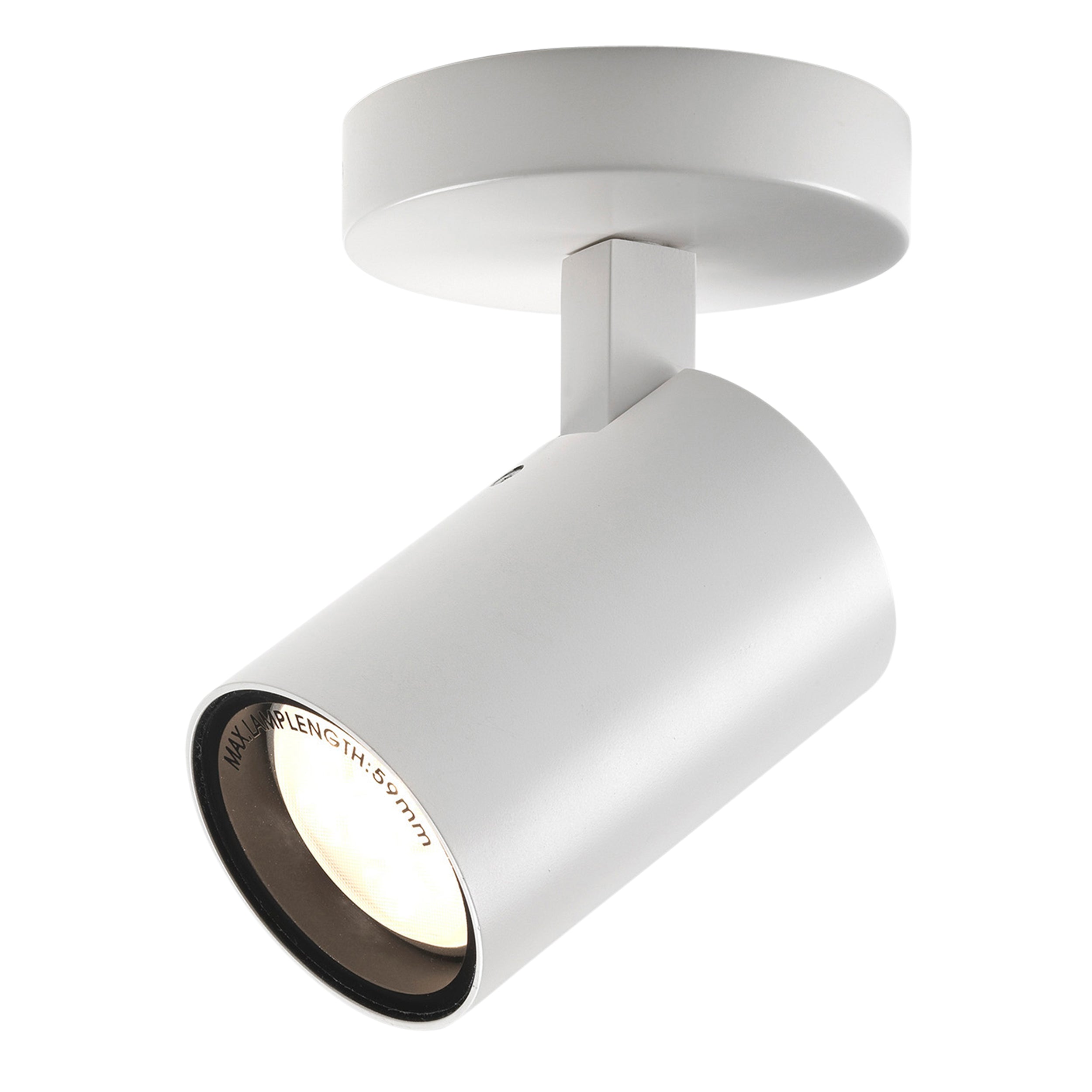 Astro Aqua 1 Light Bathroom Spotlight in Matt White