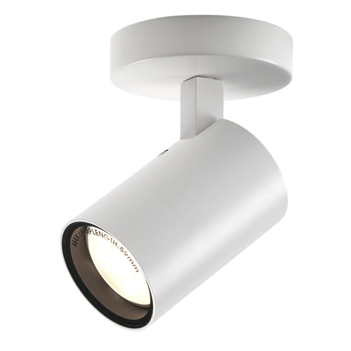 Astro Aqua 1 Light Bathroom Spotlight in Matt White
