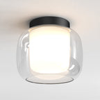 Astro Aquina 240 Bathroom Ceiling Light in Matt Black