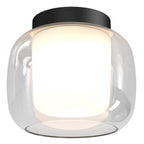 Astro Aquina 240 Bathroom Ceiling Light in Matt Black