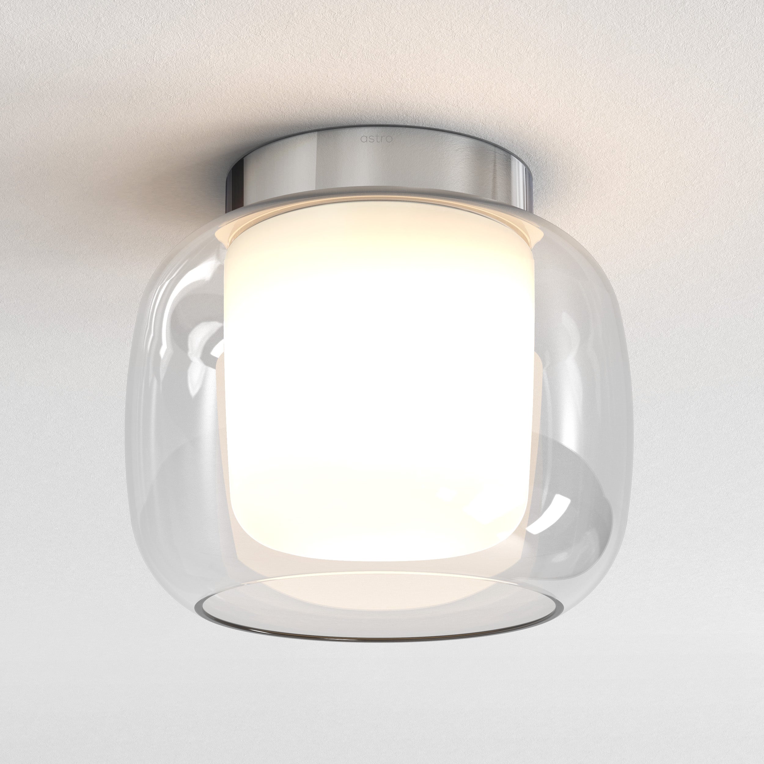 Astro Aquina 240 Bathroom Ceiling Light in Polished Chrome