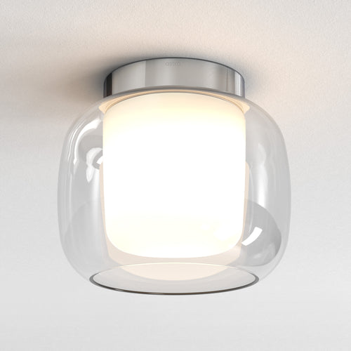 Astro Aquina 240 Bathroom Ceiling Light in Polished Chrome