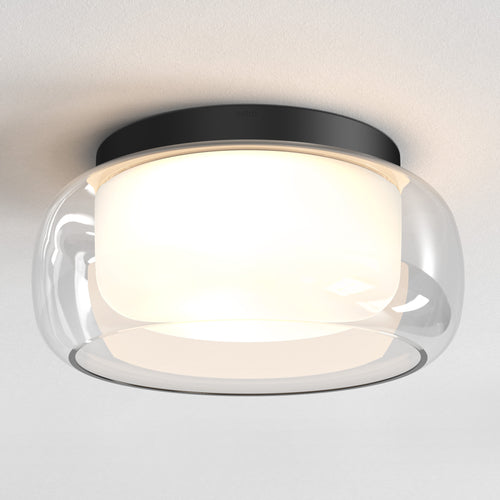 Astro Aquina 360 Bathroom Ceiling Light in Matt Black