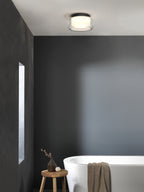 Astro Aquina 360 Bathroom Ceiling Light in Matt Black