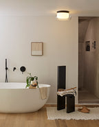 Astro Aquina 360 Bathroom Ceiling Light in Matt Black