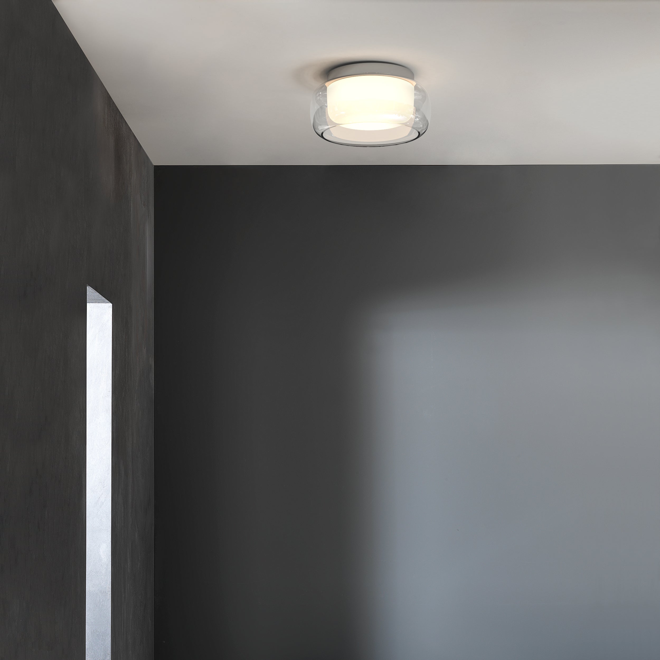 Astro Aquina 360 Bathroom Ceiling Light in Polished Chrome