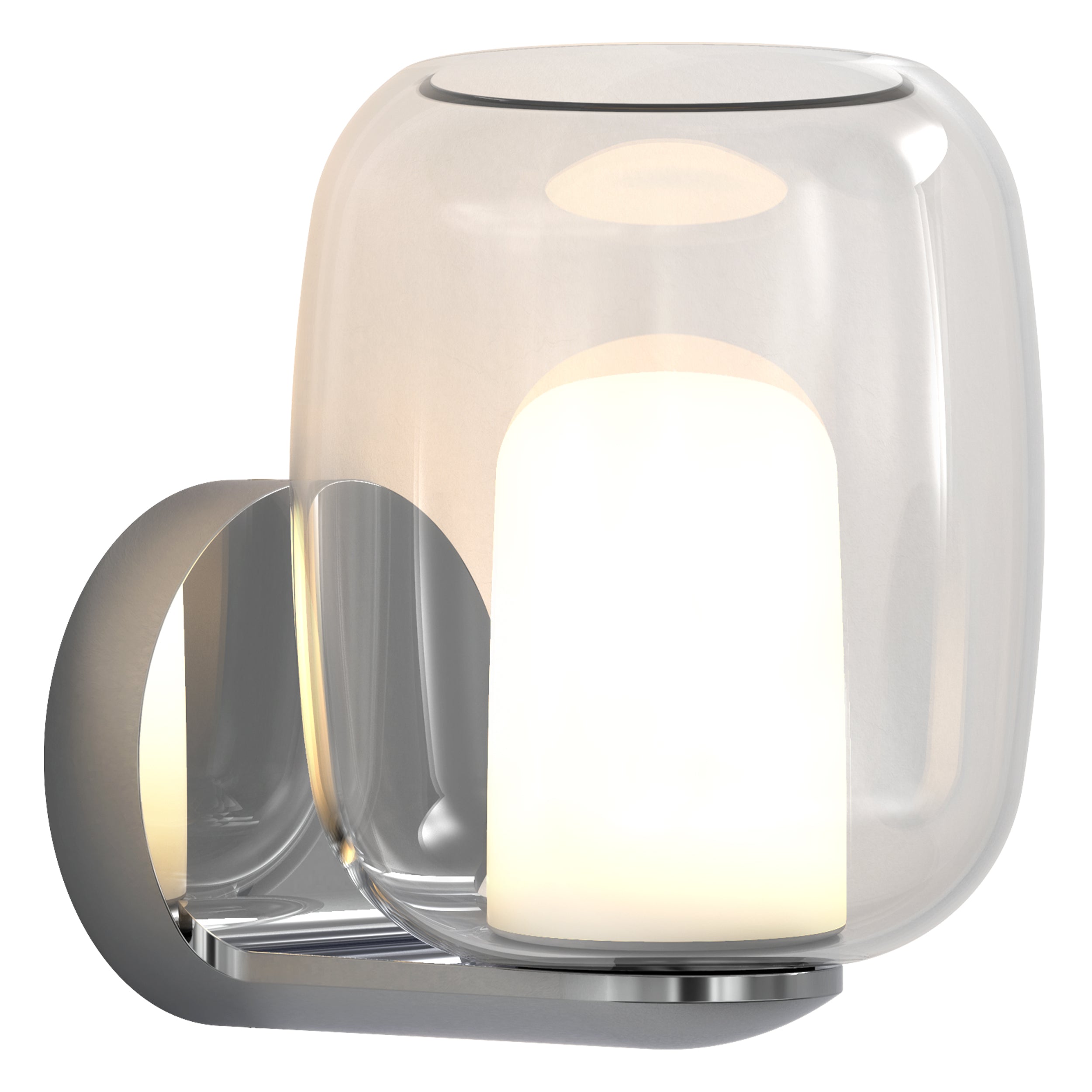 Astro Aquina Bathroom Wall Light in Polished Chrome