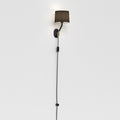 Astro Arbor Plug-In Indoor Wall Light in Matt Black