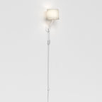 Astro Arbor Plug-In Indoor Wall Light in Matt White