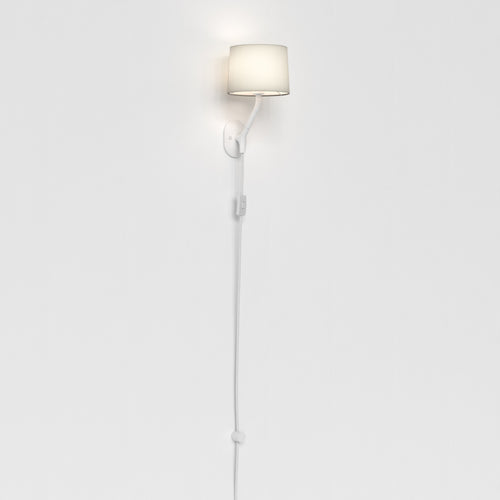 Astro Arbor Plug-In Indoor Wall Light in Matt White