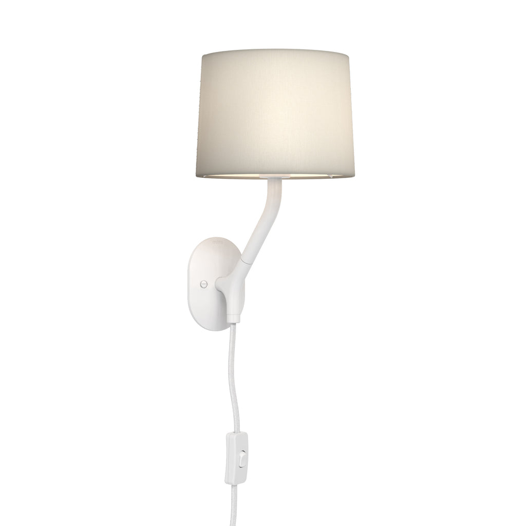 Astro Arbor Plug-In Indoor Wall Light in Matt White