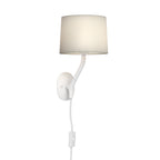 Astro Arbor Plug-In Indoor Wall Light in Matt White