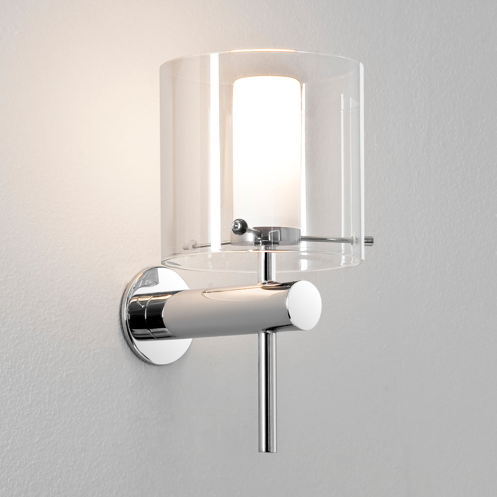 Astro Arezzo Bathroom Wall Light in Polished Chrome