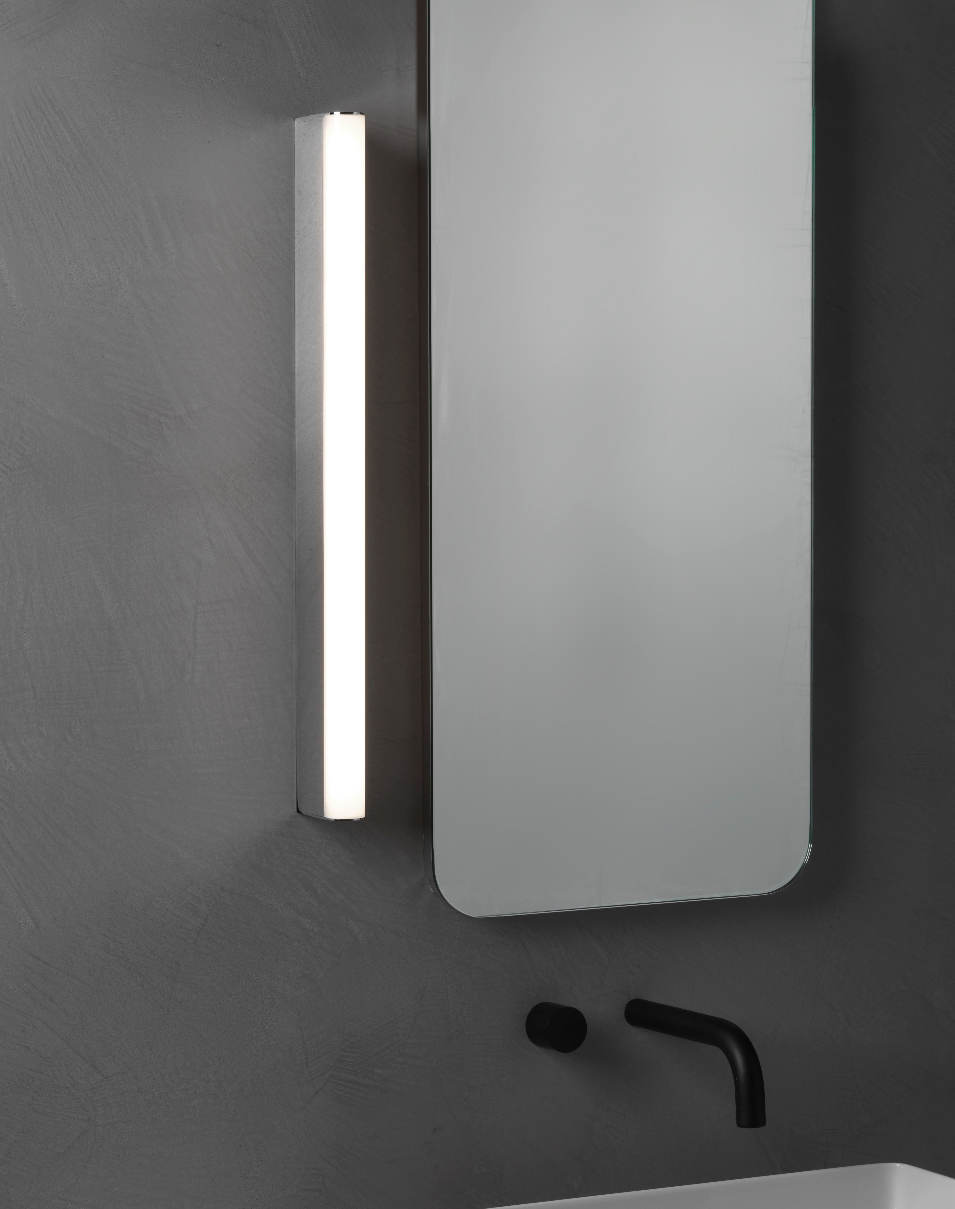 Astro Artemis 600 LED Bathroom Wall Light in Polished Chrome