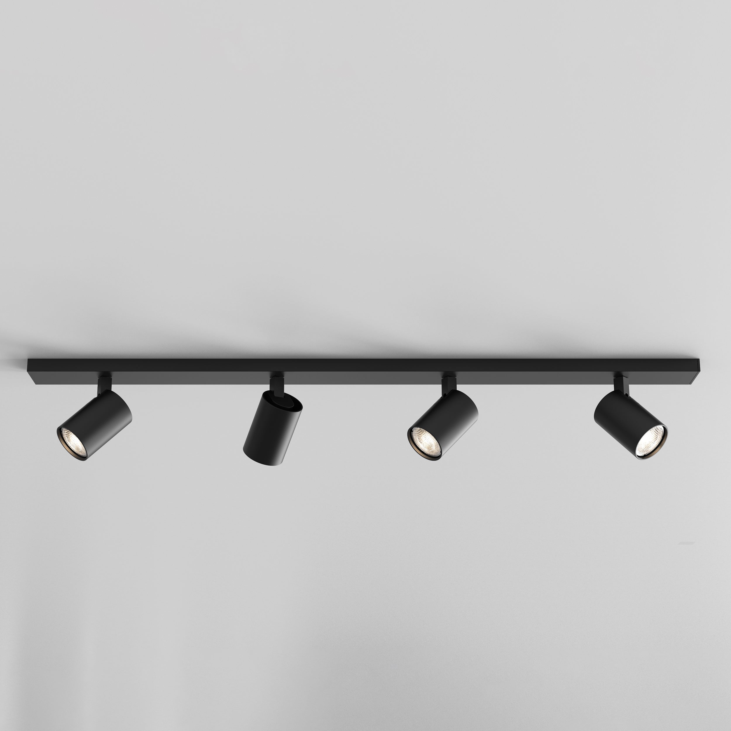 Astro Ascoli 4 Light Bar Spotlight in Matt Black