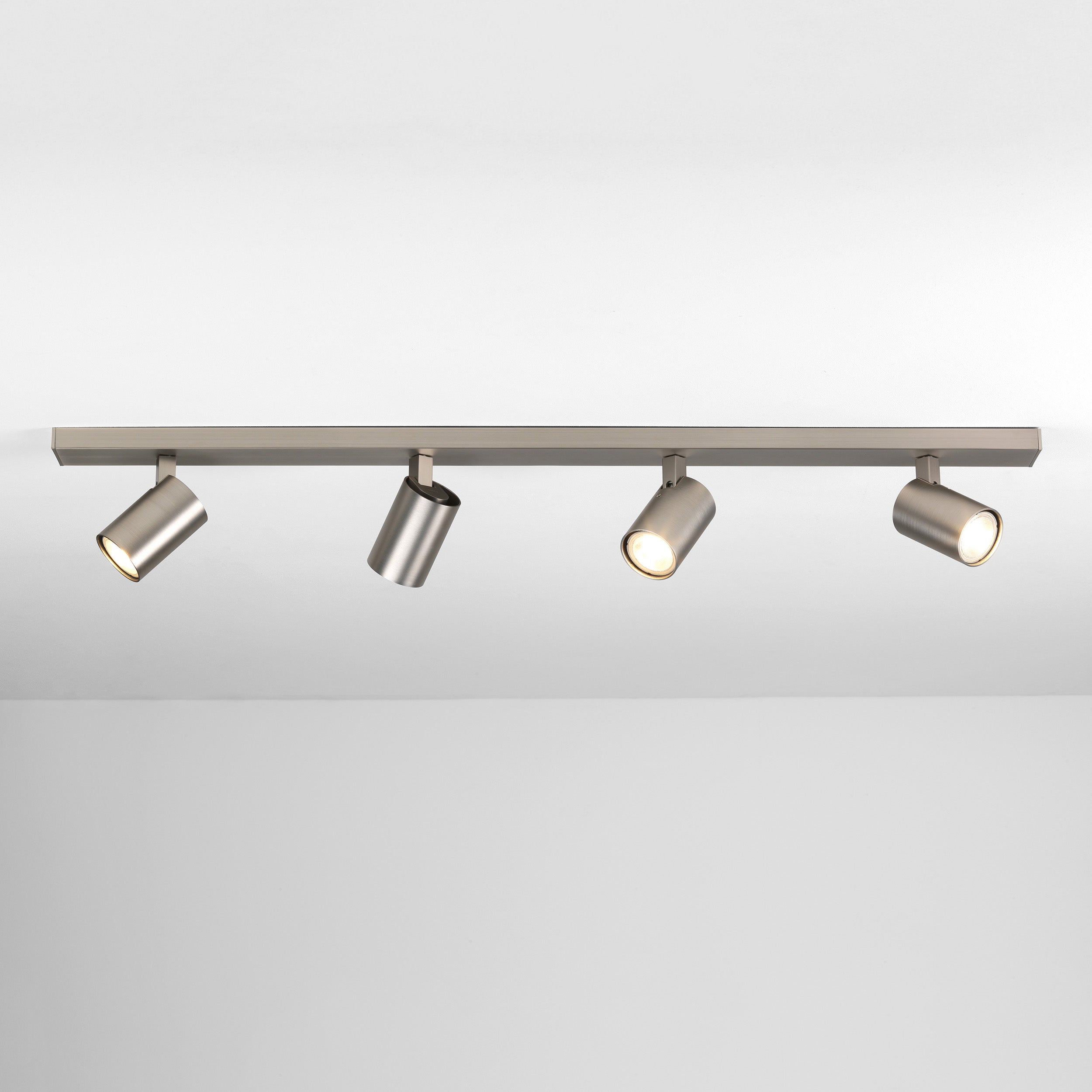 Astro Ascoli 4 Light Bar Spotlight in Matt Nickel