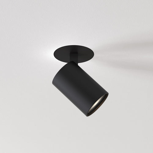 Astro Ascoli Flush Fire-Rated Spotlight in Matt Black