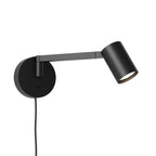 Astro Ascoli Swing Plug In Reading Light in Matt Black