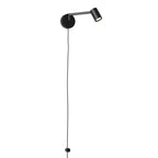 Astro Ascoli Swing Plug In Reading Light in Matt Black