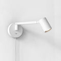 Astro Ascoli Swing Plug In Reading Light in Matt White