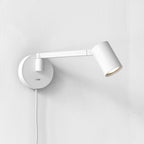 Astro Ascoli Swing Plug In Reading Light in Matt White
