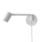Astro Ascoli Swing Plug In Reading Light in Matt White
