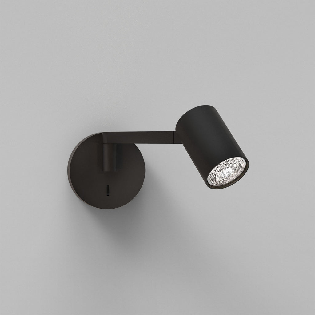Astro Ascoli Swing Reading Light in Matt Black