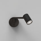 Astro Ascoli Swing Reading Light in Matt Black