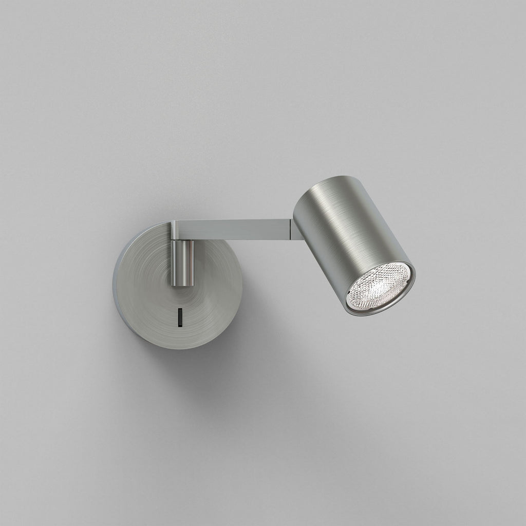Astro Ascoli Swing Reading Light in Matt Nickel