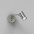 Astro Ascoli Swing Reading Light in Matt Nickel