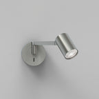 Astro Ascoli Swing Reading Light in Matt Nickel