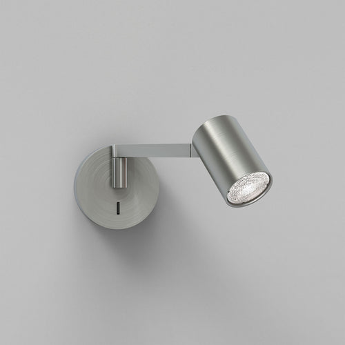 Astro Ascoli Swing Reading Light in Matt Nickel
