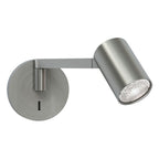 Astro Ascoli Swing Reading Light in Matt Nickel