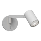 Astro Ascoli Swing Reading Light in Textured White