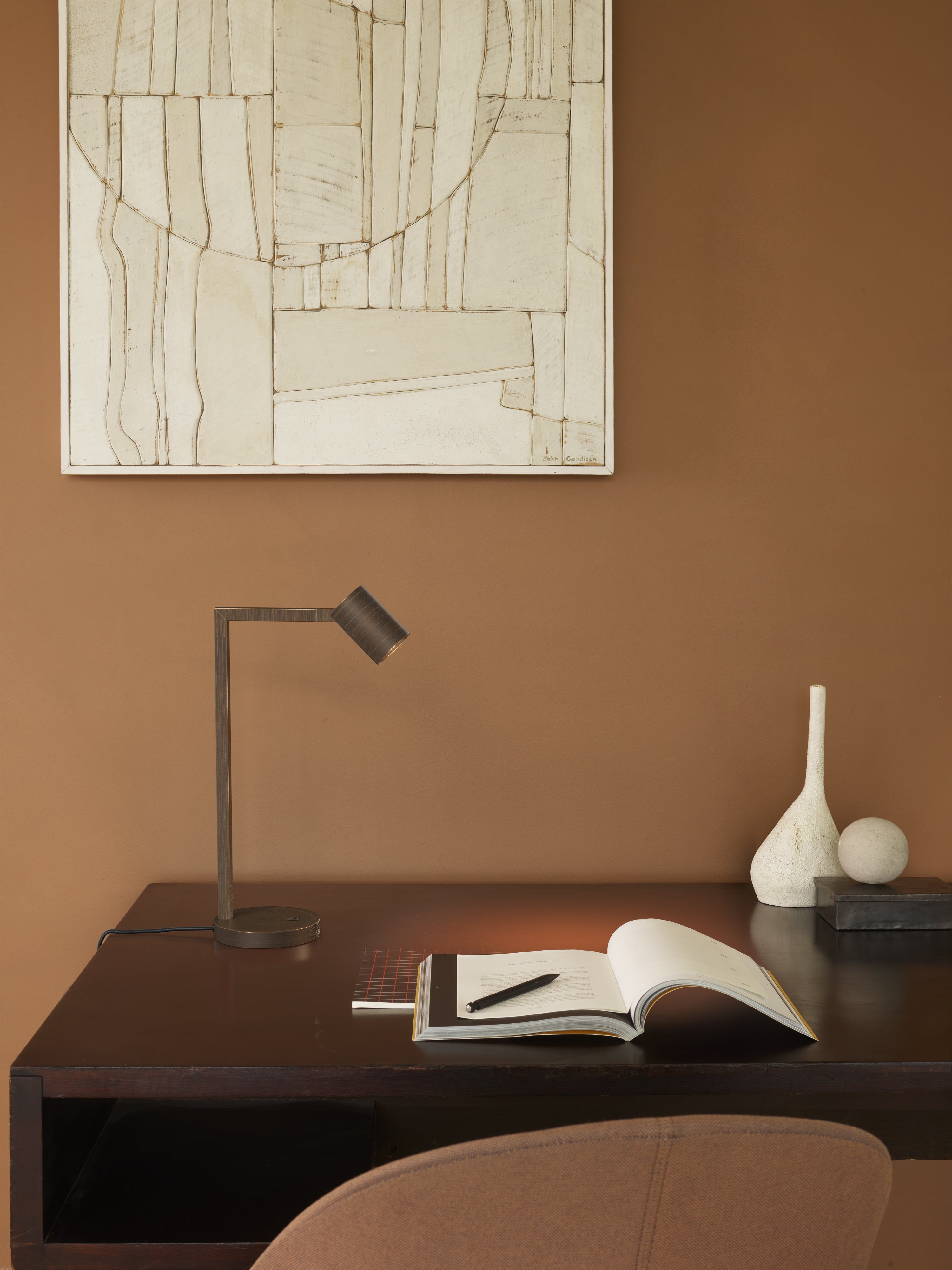 Astro Ascoli Table Lamp in Bronze