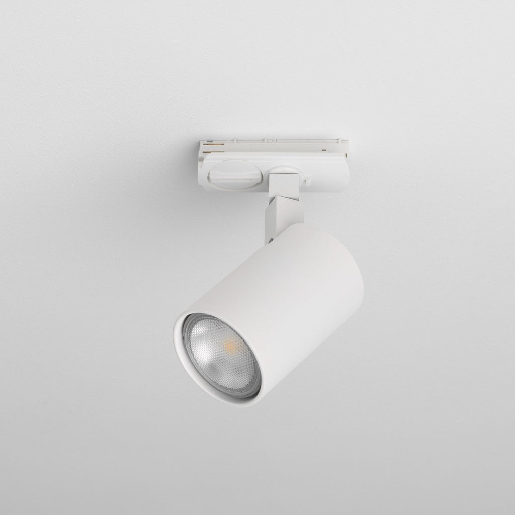 Astro Ascoli Track Light in Textured White