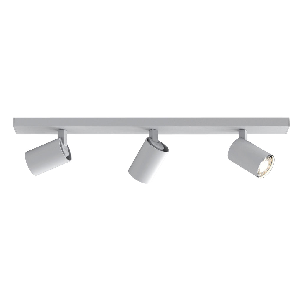 Astro Ascoli Triple Bar 3 Light Spotlight in Textured White