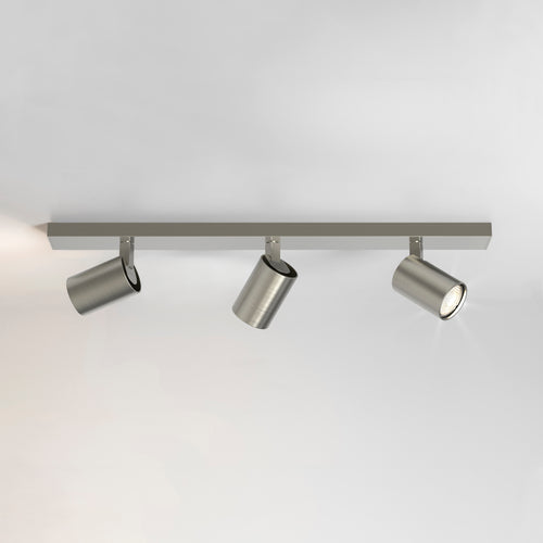 Astro Ascoli Triple Bar Indoor Spotlight in Matt Nickel
