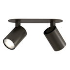 Astro Ascoli Twin Recessed Spotlight in Bronze