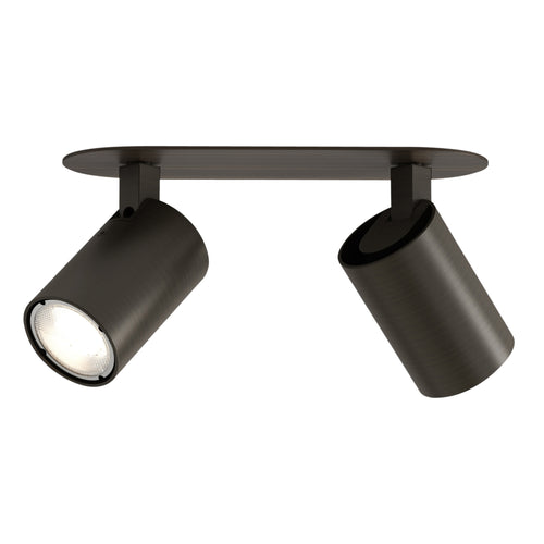 Astro Ascoli Twin Recessed Spotlight in Bronze