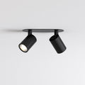 Astro Ascoli Twin Recessed Spotlight in Matt Black